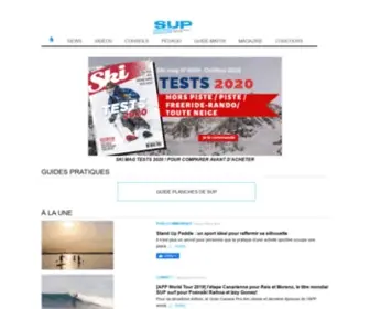 Supmag.fr(SUP Magazine : l'actualité du Stand Up Paddle) Screenshot