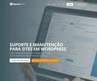 Suportepress.com.br(Suporte e manutenção para sites em Wordpress) Screenshot