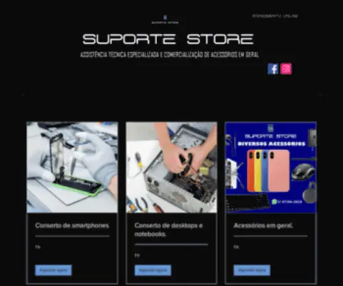 Suportestore.com(Conserto De Celular Campo Grande Rj) Screenshot