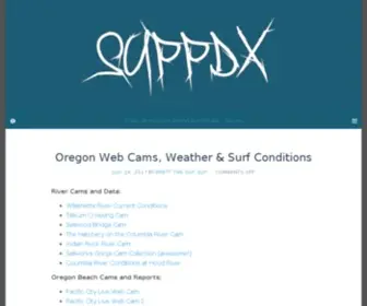 Suppdx.com(Paddleboarding Around Portland) Screenshot