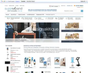 Suppexpand.com(Signalétique) Screenshot