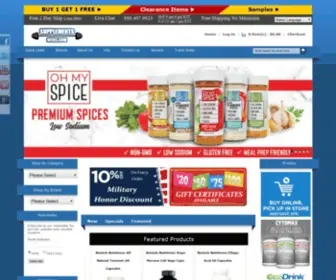 Supplement-Geek.com(Discounted Vitamins) Screenshot