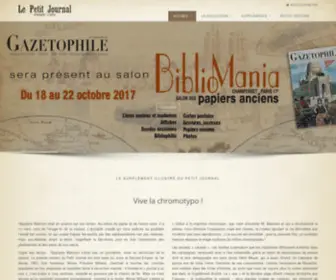 Supplement-Illustre-DU-Petit-Journal.com(Supplement Illustre DU Petit Journal) Screenshot