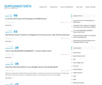 Supplementdiets.com(SupplementDiets) Screenshot