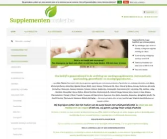 Supplementencenter.be(Voedingssupplementen) Screenshot