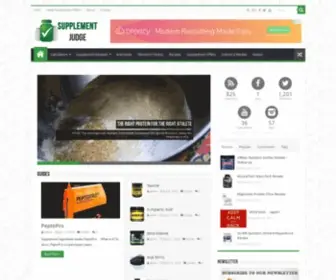 Supplementjudge.net(Supplement Judge) Screenshot