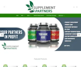 Supplementpartners.com(Supplement Partners) Screenshot