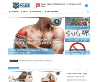 Supplementpolice.com(Supplement Police) Screenshot