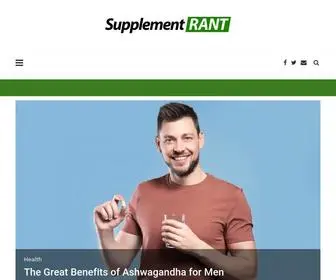 Supplementrant.com(Supplement Rant) Screenshot