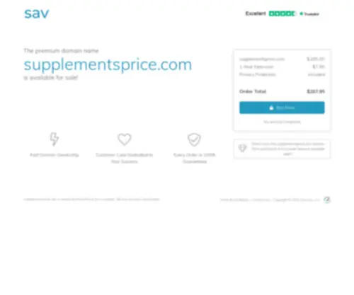 Supplementsprice.com(Supplements Price) Screenshot