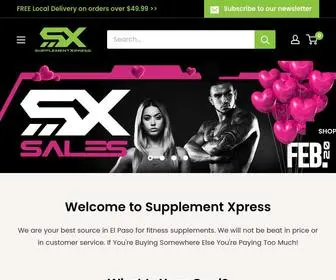 SupplementXpress.com(Protein & Fitness Supplements Store) Screenshot