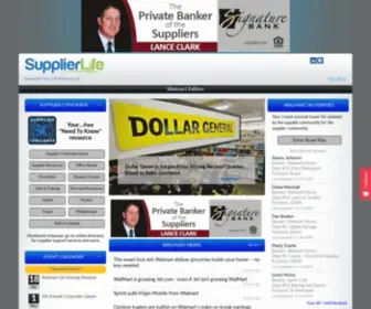 Supplierlife.com(Free Walmart supplier community resource) Screenshot