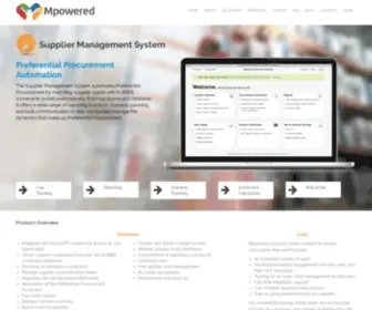 Suppliermanagement.co.za(Supplier Management System) Screenshot
