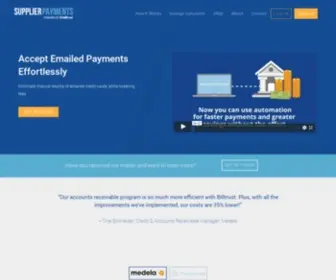 Supplierpayments.com(Accept Virtual Payments Effortlessly with Supplier Payments) Screenshot