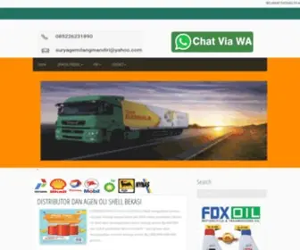 Supplierpelumas.com(DISTRIBUTOR OLI DAN AGEN OLI SHELL OLI PERTAMINA TOTAL Dll) Screenshot