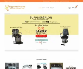 Suppliersalon.com(Supplier Alat Salon Kecantikan) Screenshot