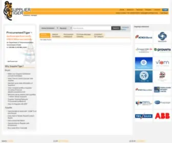 Suppliertiger.com(Supplier registration) Screenshot