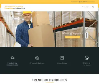 Suppliesformoving.com(Moving Boxes) Screenshot