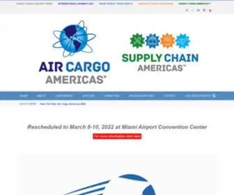 Supplychainamericas.com(Air Cargo Americas) Screenshot