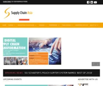 Supplychainasia.org(A Supply Chain Professionals Community) Screenshot