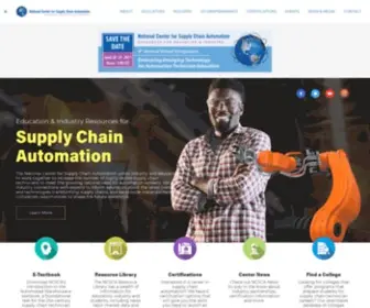 Supplychainautomation.com(Working to Meet the Need) Screenshot