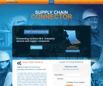 Supplychainconnector.ca(Supply Chain Connector) Screenshot