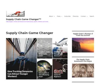 Supplychaingamechanger.com(Supply Chain Game Changer) Screenshot