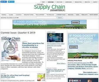 Supplychainquarterly.com(CSCMP’s Supply Chain Quarterly) Screenshot