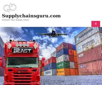 Supplychainsguru.com(Unleash Your Supply Chain) Screenshot