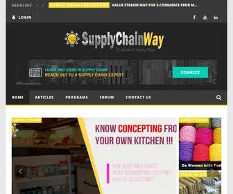 Supplychainway.com(Supply Chain Way) Screenshot