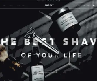 Supply.co(High-Performance Products For Personal Grooming) Screenshot