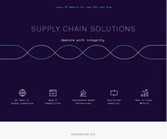 Supplycs.com(Supply Chain Solutions) Screenshot