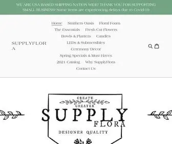 Supplyflora.com(SLS SupplyFlora) Screenshot