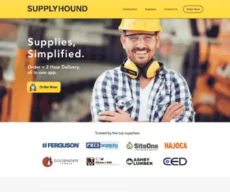 Supplyhound.com(Supplyhound) Screenshot