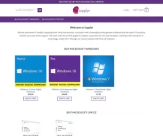 Supplyr.co.uk(Premium IT Reseller) Screenshot