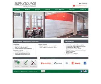 Supplysourceinc.com Screenshot