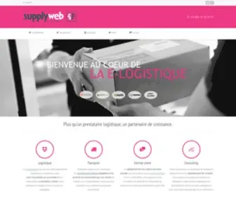 Supplyweb.fr(Plateforme logistique e) Screenshot