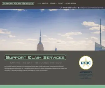 Supportclaimservices.com(Support Claim Services) Screenshot