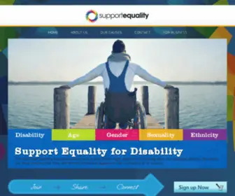 Supportequality.org.au(Support Equality) Screenshot