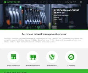 Supportex.net(Server management) Screenshot