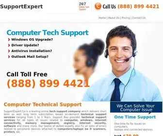 Supportexpert.co(Computer Technical Support) Screenshot