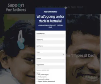 Supportforfathers.com.au(Supportforfathers) Screenshot