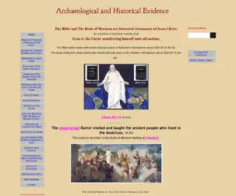 Supportingevidences.net(Archaeological and Historical Evidence) Screenshot