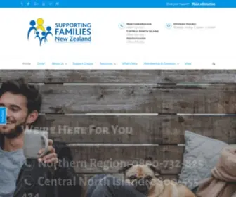 Supportingfamilies.org.nz(Supportingfamilies) Screenshot