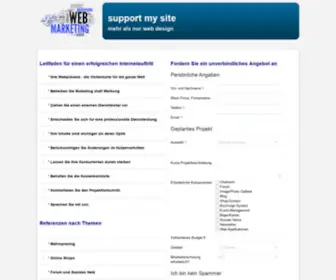 Supportmysite.de(Supportmysite) Screenshot