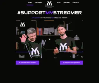 Supportmystreamer.com(Accademia di Streaming) Screenshot