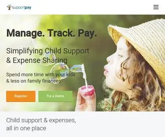 Supportpay.com(Home) Screenshot