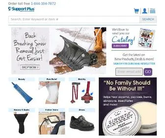 Supportplus.com(Support Hosiery and Socks) Screenshot
