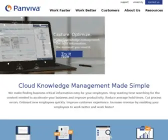 Supportpoint.com(Knowledge Management Solutions) Screenshot