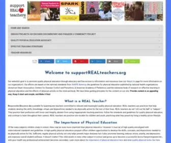 Supportrealteachers.org(Supportrealteachers) Screenshot